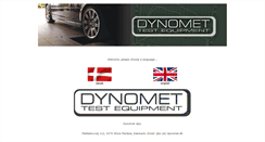 Desktop Screenshot of dynomet.dk